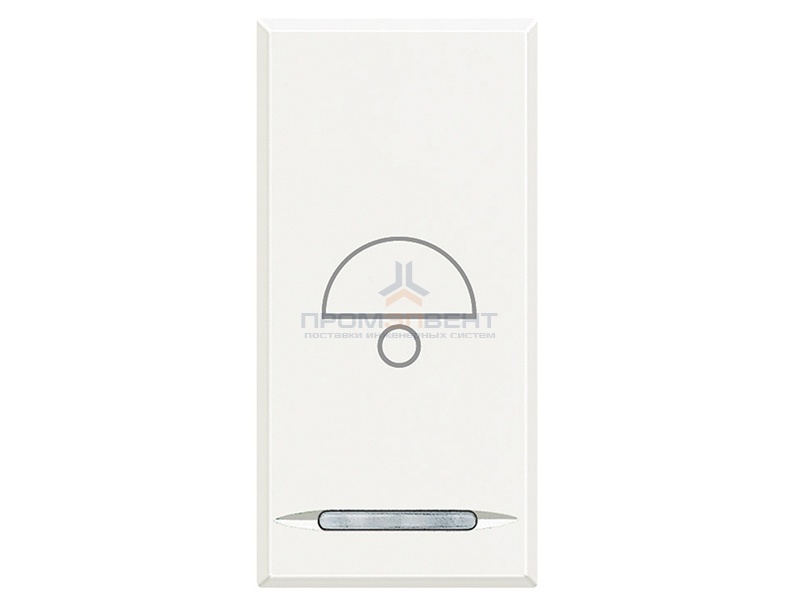 Axolute Клавиши с символами для системы автоматизации для 1 функции - 1 модуль, Колокольчик, цвет бе