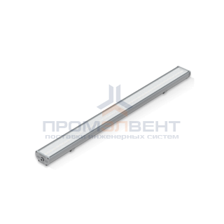 Светодиодный светильник "ВАРТОН" Айрон пром для агрессивных сред 1215*105*61 мм класс защиты IP67 с поликарбонатным рассеивателем микропризма 18 ВТ 2700К