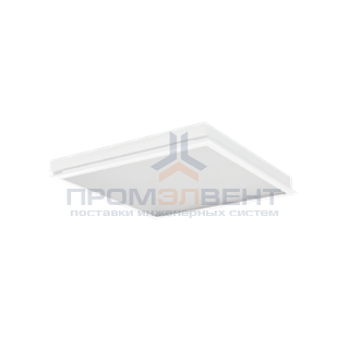 Светодиодный светильник "ВАРТОН" для потолка Ecophon Gedina D 595*588*50мм 36 ВТ 6500К с функцией аварийного освещения