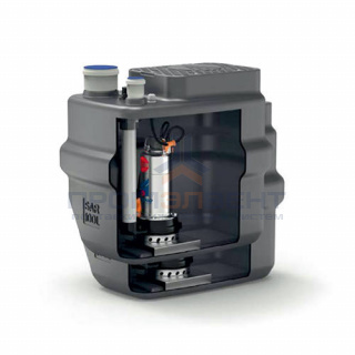 Установка канализационная Pedrollo SAR 100-TOP 2 - 0,37 кВт (Qmax 220 л/мин, Hmax 8 м, кабель 10 м)