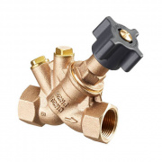 Вентиль запорный Oventrop Hydrocontrol ATR - Ду20 (ВР/ВР, PN25, с отверстиями для измерений)