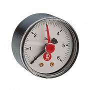 Манометр аксиальный Giacomini R225 - 1/4" (D-52 мм, шкала 0-6 бар)