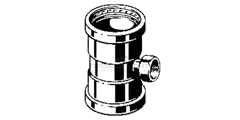 Тройник Viega d108х2