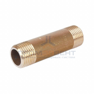 Удлинитель резьбовой STOUT - 1" длина 400 мм (НР/НР, латунь без покрытия)
