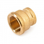 Муфта латунная резьбовая переходная STOUT - 2" x 1"1/2