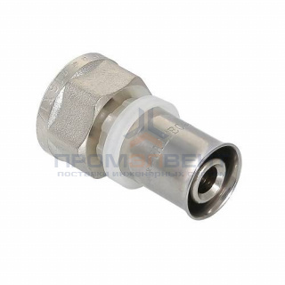 Переход на внутреннюю резьбу VALTEC VTm.202 - 16 x 1/2" (прессовой, для металлопластиковых труб)