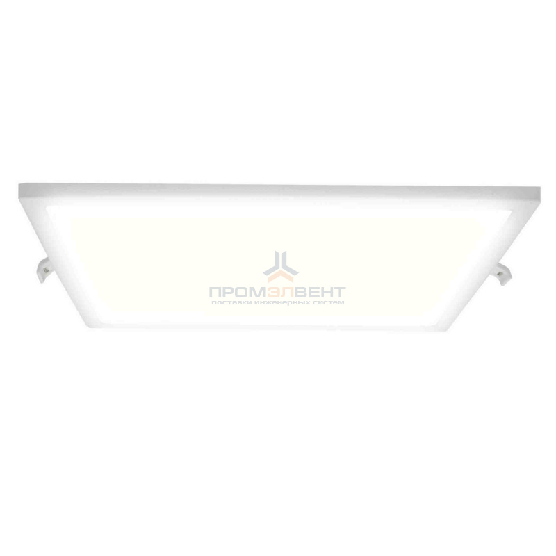 06-33 Светодиодная панель встраиваемая квадр. 220В, 24Вт, CRI:80Ra, 1920Лм, 220*208 мм,  алюминиевый корпус, встроенный изолированный драйвер, 2700К