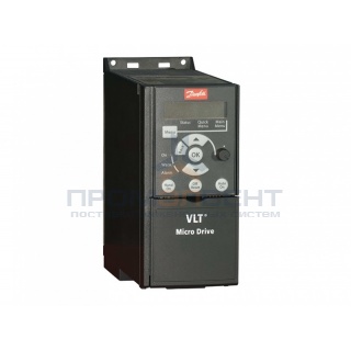 Частотный преобразователь Danfoss VLT Micro Drive FC 51 0,37 кВт (200-240, 1 фаза) 132F0002