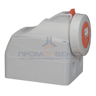 Розетка накладная Legrand P17 32А 3К+З 380В IP67