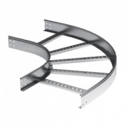 Угол горизонтальный 90? 50x600 R300, нержавеющий