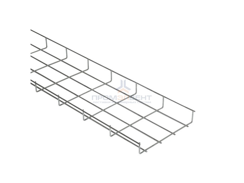 Лоток проволочный 35х100х3000 ИЭК толщина проволоки 4мм ГЦ