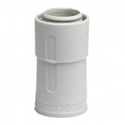 Переходник армированная труба - жесткая труба DKC, IP67, д.40мм