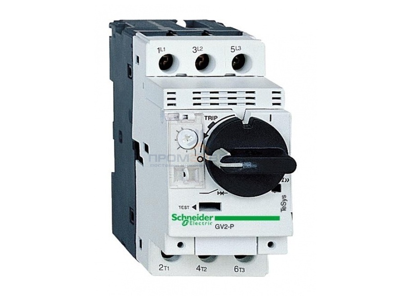 Автомат Schneider Electric TeSys GV2P с комбинированным расцепителем 2,5-4А