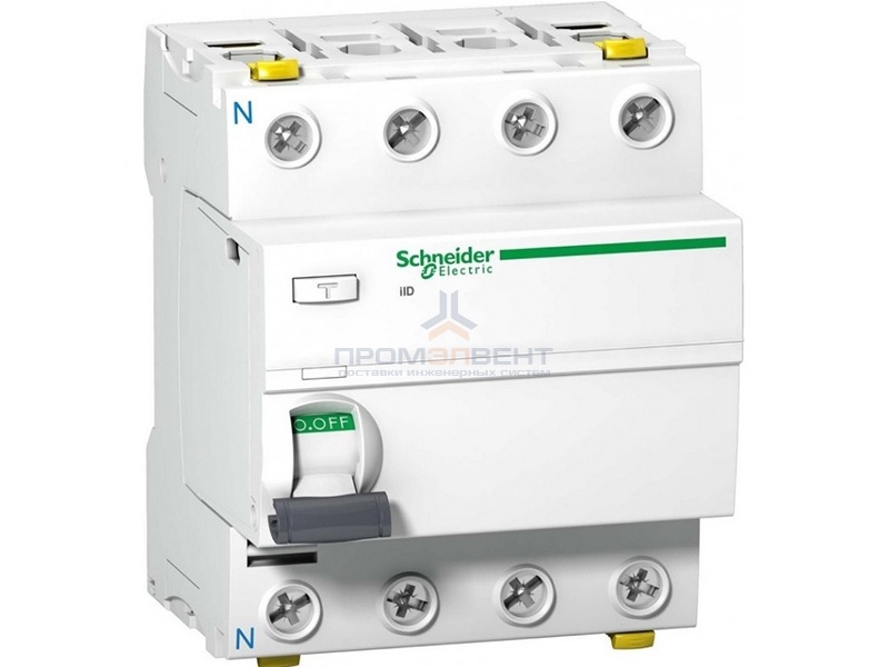 УЗО Acti 9 iID K 4П 40A 300mA AC Schneider Electric