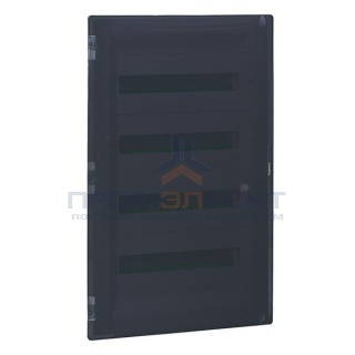 Распределительный щиток Legrand Practibox3 в нишу на 72 модуля с клеммником PE, прозрачная дверь