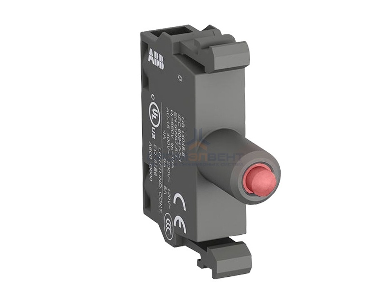 Патрон ABB MLBL-01R со встроенным светодиодом красный 24В AC/DC