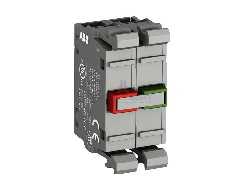 Контактный блок ABB MCB-11 фронтального монтажа 1НО1H3